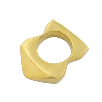 Solid Brass Single-Finger Knuckle